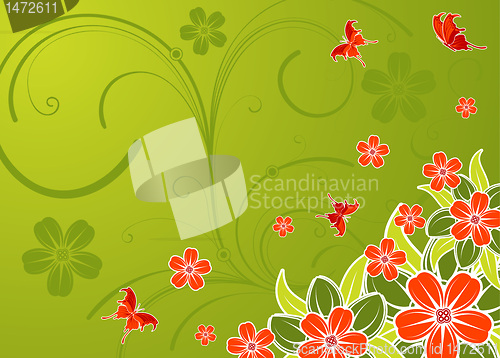 Image of Floral background