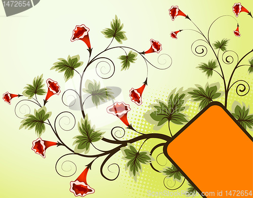 Image of Floral frame