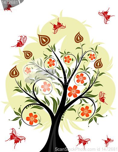 Image of Floral tree