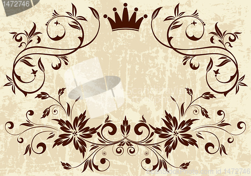 Image of Floral frame