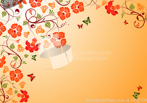 Image of Floral background