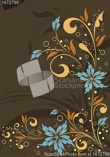 Image of Floral frame