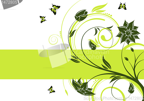 Image of Floral frame