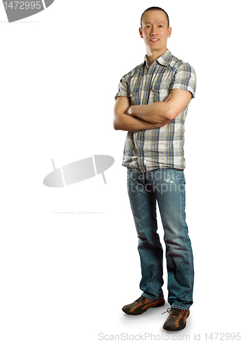 Image of happy asian male