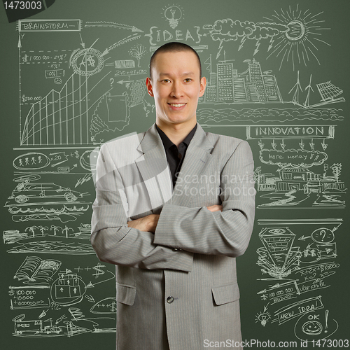 Image of asian male in suit