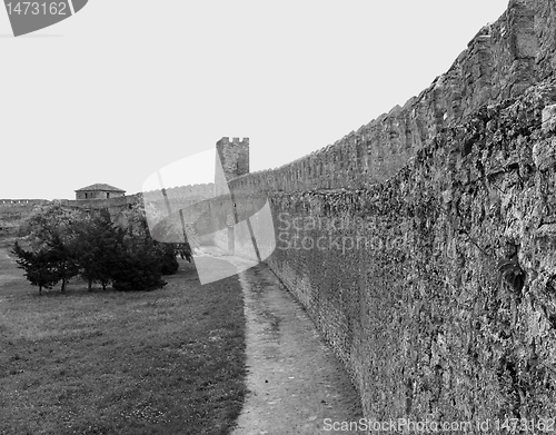 Image of wall of fortress