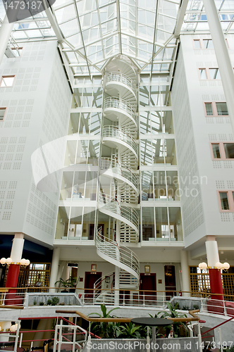 Image of Modern hotel interior