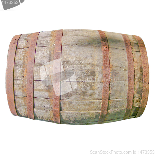 Image of Wooden barrel cask