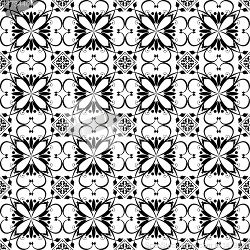 Image of Seamless floral pattern