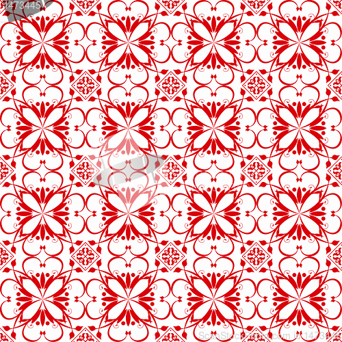 Image of Seamless floral pattern