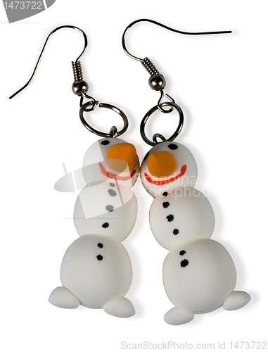 Image of Snowman Earrings