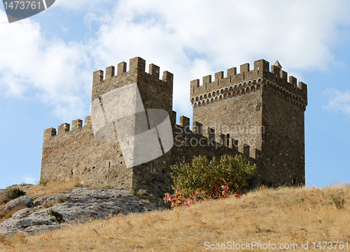 Image of fortress in Sudak