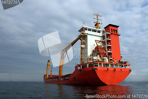 Image of grain cargo ship