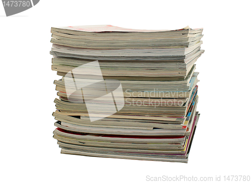 Image of pile of magazines 