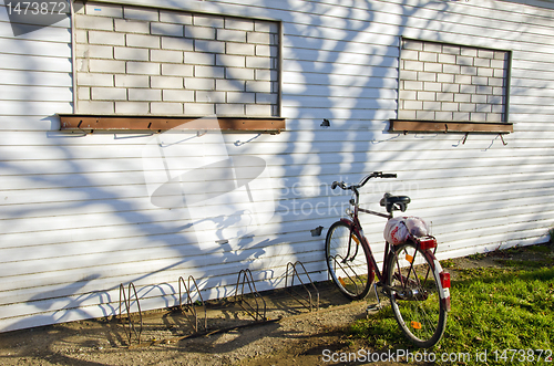 Image of Bicycle parking place.