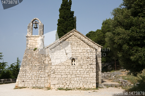 Image of old Croatian church
