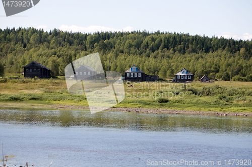 Image of Russian village