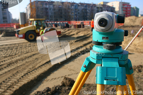 Image of Theodolite on site