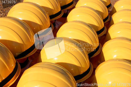 Image of Construction helmets