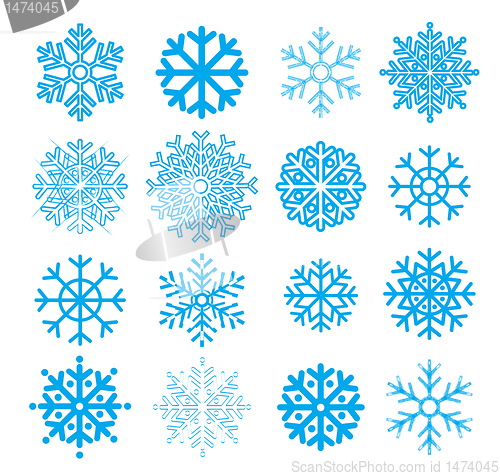 Image of Snowflakes collection