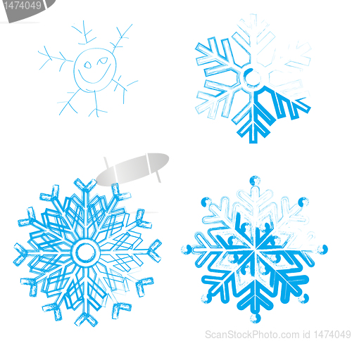 Image of Snowflakes collection