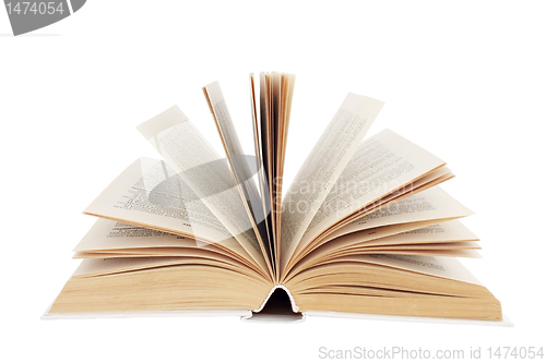 Image of opened book