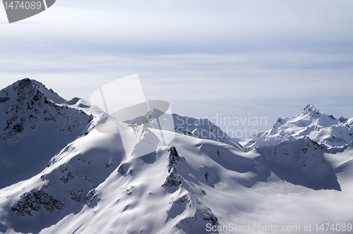 Image of Snowy mountains
