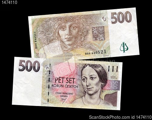 Image of czech money