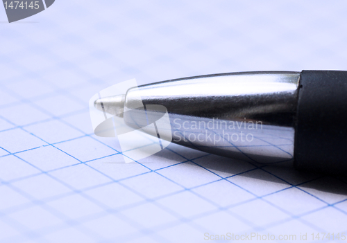 Image of Pen on a copybook