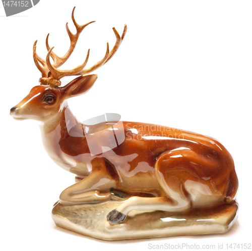 Image of Statuette of a red deer