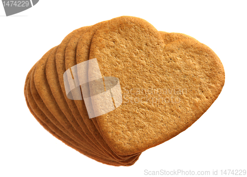 Image of 	Gingerbread hearts