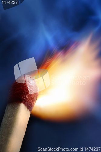 Image of Burning Match