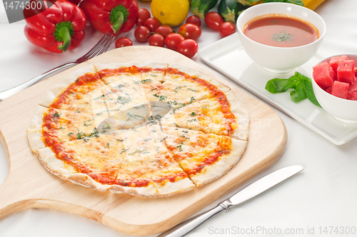 Image of Italian original thin crust pizza