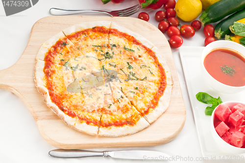 Image of Italian original thin crust pizza