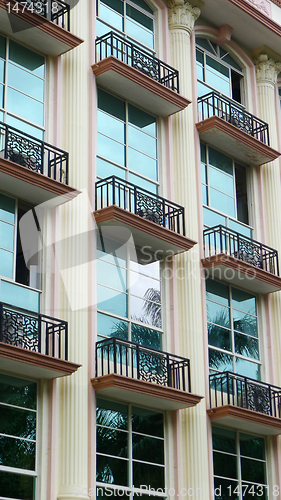 Image of Exterior view of an apartment building