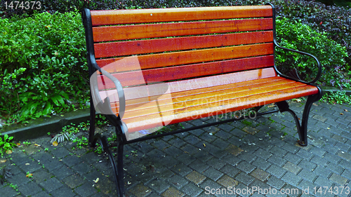 Image of Chair in park