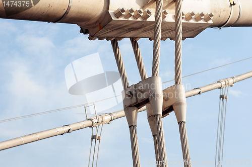Image of Steel cable structure