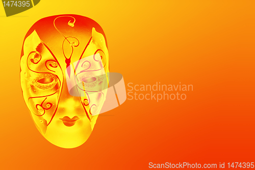 Image of background with mask