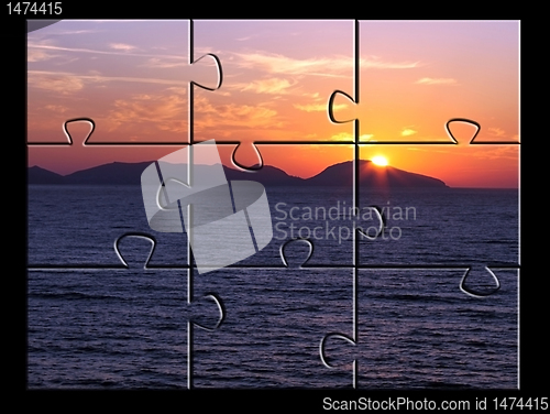 Image of jigsaw puzzle Sunrise 
