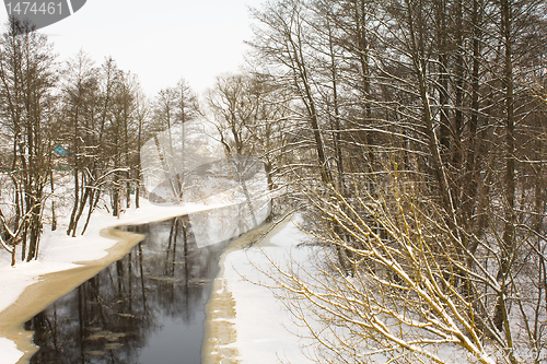 Image of winter river