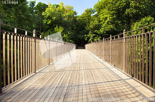 Image of bridge for pedestrians