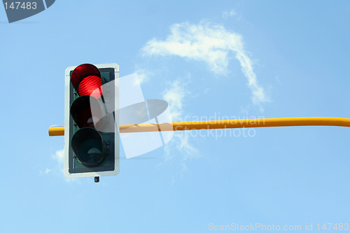 Image of Red Traffic light