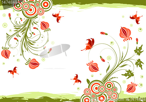 Image of Floral frame