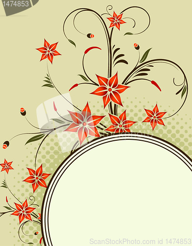 Image of Floral frame