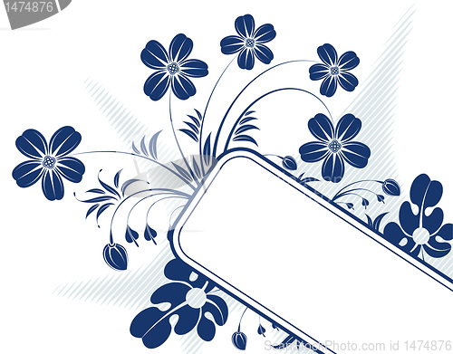 Image of Floral frame