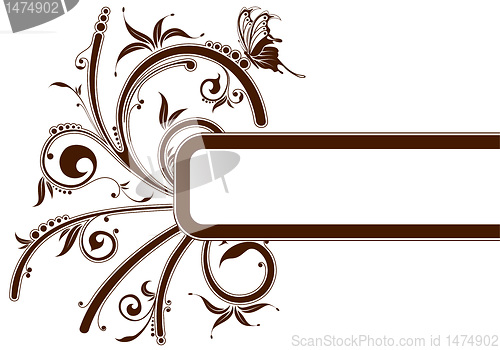 Image of Floral frame