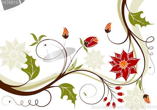 Image of Floral background