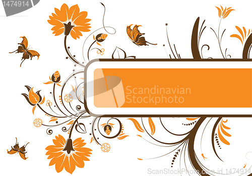 Image of Floral frame