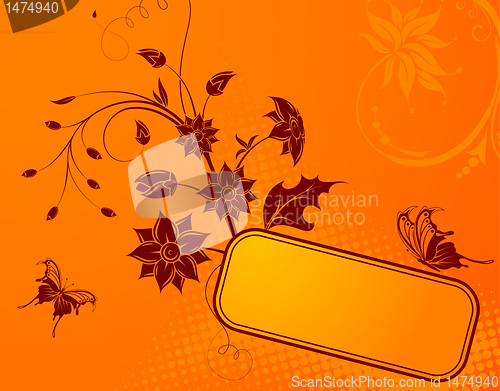 Image of Floral frame