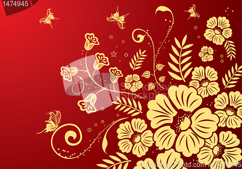 Image of Floral background